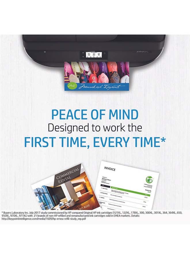 HP - 123 Tri-color Original Ink Cartridge, Works with HP DeskJet 1100, 2100, 2300, 2600, 3600, 3800, 4600, HP ENVY 4520 & HP OfficeJet 3800 Printers Magenta/Yellow/Cyan Magenta/Yellow/Cyan - Image 1