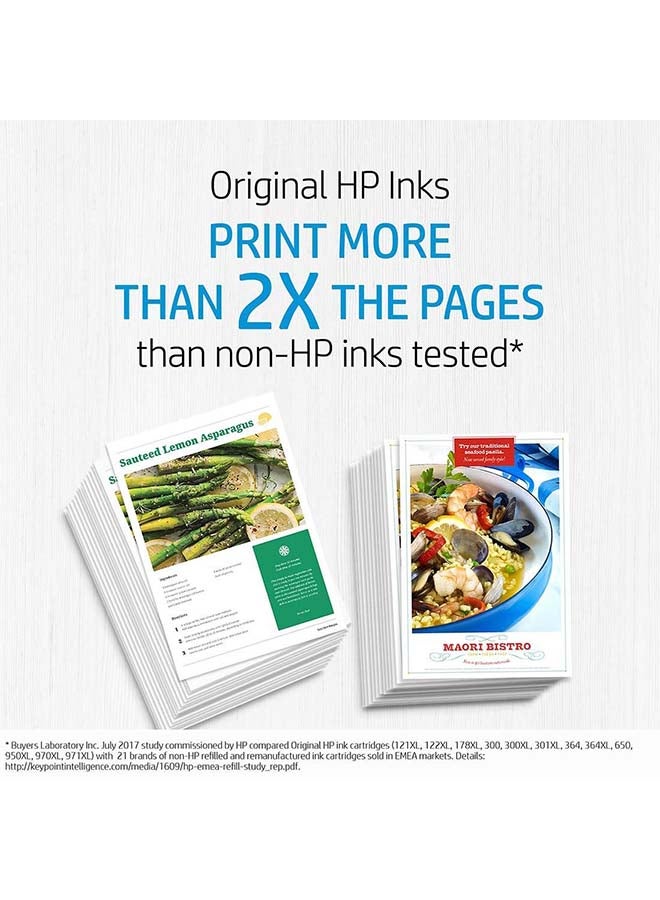 HP - 123 Tri-color Original Ink Cartridge, Works with HP DeskJet 1100, 2100, 2300, 2600, 3600, 3800, 4600, HP ENVY 4520 & HP OfficeJet 3800 Printers Magenta/Yellow/Cyan Magenta/Yellow/Cyan - Image 1