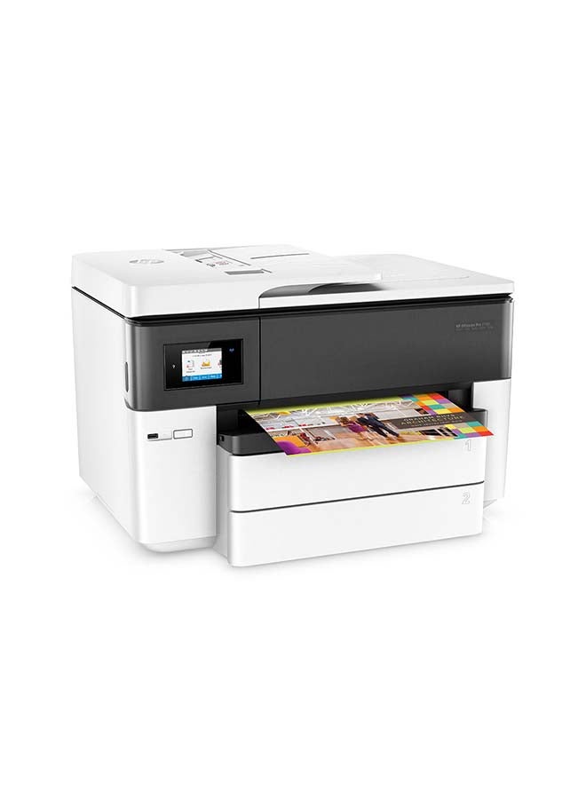 HP - OfficeJet Pro 7740 Wide Format Print, Copy, Scan, Fax All-in-One Printer [G5J38A] White - Image 1