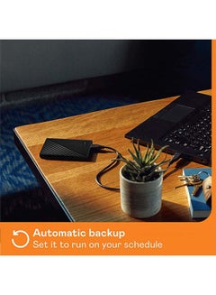 My Passport Portable External Hard Drive, USB 3.0 With Automatic Backup and Software Protection (WDBPKJ0040BBK-WESN) Compatible With PC, PS4 4 TB - v1668778818/N32571550A_6