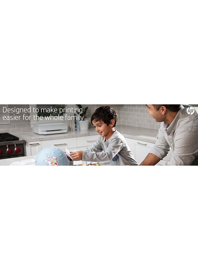 HP - DeskJet Plus Ink Advantage 6075 Printer, All-in-One, Wireless, Print, Copy & Scan Inkjet Printer [5SE22C] White - Image 1