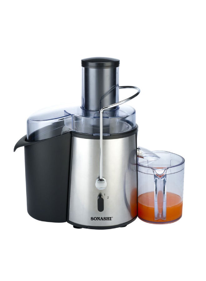 سوناشي - عصارة قوية 1.8 L 850 W SPJ-501(VDE) أسود/ فضي/ شفاف - Image 1