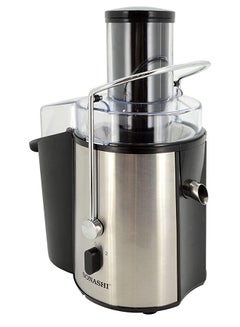 Juice Extractor with 2 Speeds - 1.8L Large Pulp Container | Whole Fruit Juice Extractor with Stainless Steel Body & Mesh Strainer | Motor Overheat Protection 1.8 L 850 W SPJ-501(VDE) Black/Silver/Clear - v1668779474/N11043411A_12