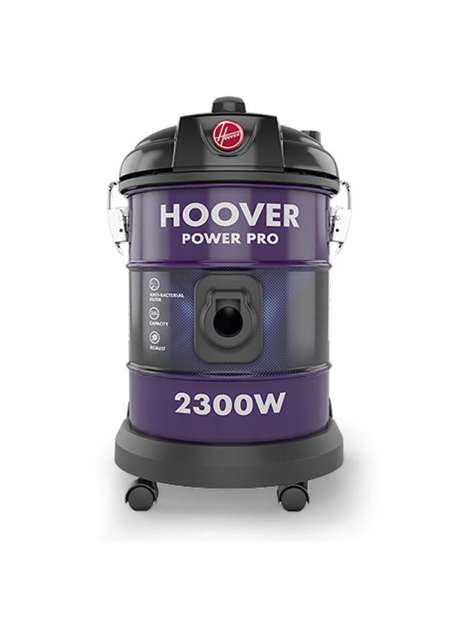 هوفر مكنسة كهربائية برميل باور برو 22 L 2300 W HT85-T3ME أسود/أزرق  - Image 1