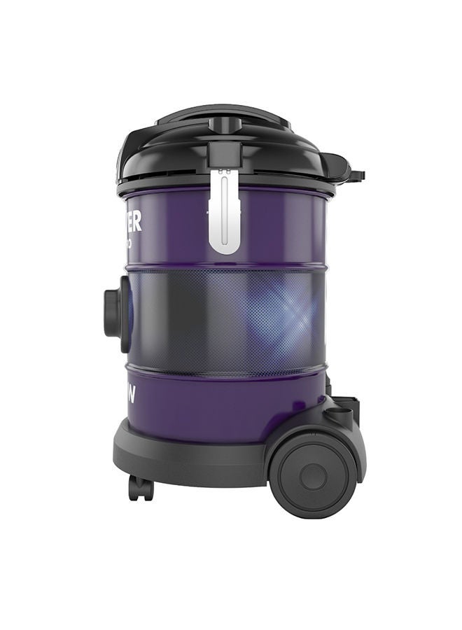 هوفر مكنسة كهربائية برميل باور برو 22 L 2300 W HT85-T3ME أسود/أزرق  - Image 3