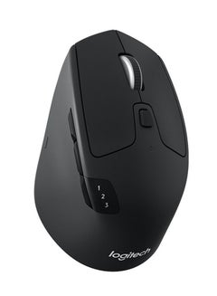 Logitech M720 Triathlon Multi-Device Wireless Mouse, Bluetooth, USB Unifying Receiver, 1000 DPI, 6 Programmable Buttons, 2-Year Battery, Compatible with Laptop, PC, Mac, iPadOS Black  - Image 4