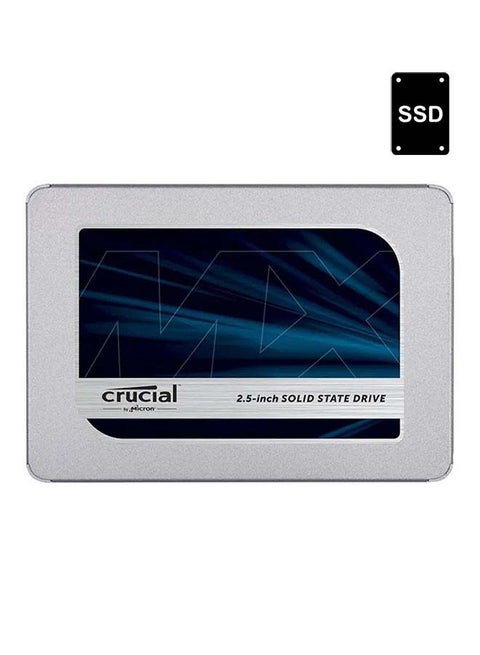 MX500 2.5" Internal SATA SSD, Up to 560 MB/s Sequential Read & Up to 510 MB/s Write Speed, Silicon Motion SM2258 Controller, Micron 3D TLC NAND Flash Technology | CT500MX500SSD1 500 GB