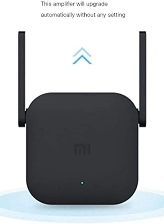 Mi Wi-Fi Range Extender Pro Wifi Repeater, Network Expander/ 2 External Antenna/ Up to 300Mbps / Up to 16 devices Connectivity / Plug & Play Black - v1668779489/N13658908A_8