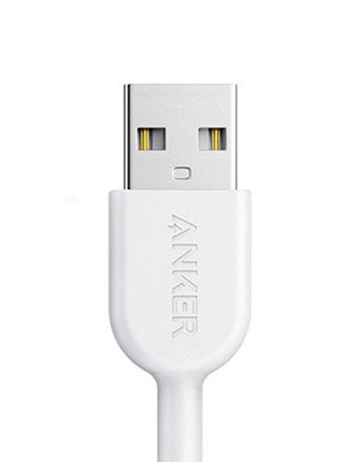 Anker - Powerline II Lightning Cable (6ft), Probably The World's Most Durable Cable, MFi Certified for iPhone 14 Plus 14 14 Pro Max 13 13 Pro 12 11 X XS XR 8 8Plus 7 7Plus 6 6Plus (White) White - Image 1
