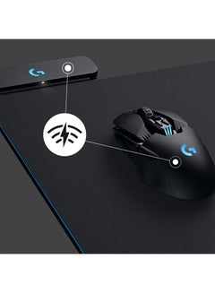 Logitech G Powerplay Wireless Charging Mouse Pad, Cloth And Hard Gaming Mouse Pad Included, USB-Connection, RGB Lighting, Compatible With G502 Lightspeed, G PRO Wireless & Superlight, G903, G703  - Image 2
