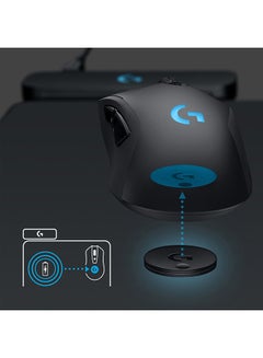Logitech G Powerplay Wireless Charging Mouse Pad, Cloth And Hard Gaming Mouse Pad Included, USB-Connection, RGB Lighting, Compatible With G502 Lightspeed, G PRO Wireless & Superlight, G903, G703  - Image 3