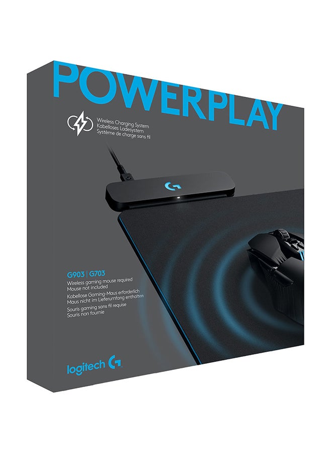 Logitech - G Powerplay Wireless Charging Mouse Pad, Cloth And Hard Gaming Mouse Pad Included, USB-Connection, RGB Lighting, Compatible With G502 Lightspeed, G PRO Wireless & Superlight, G903, G703 - Image 1