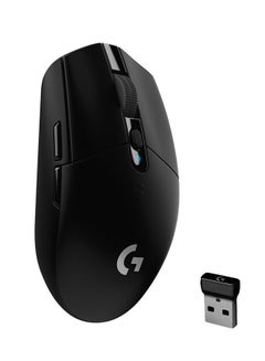 ماوس الألعاب اللاسلكي Logitech G305 Lightspeed، مستشعر HERO، 12000 نقطة لكل بوصة، خفيف الوزن، 6 أزرار قابلة للبرمجة، عمر بطارية 250 ساعة، ذاكرة داخلية، متوافق مع أجهزة الكمبيوتر…