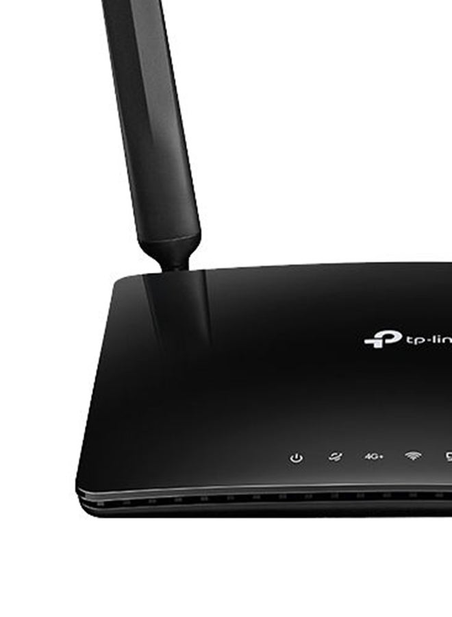 TP-LINK - 4G+ Cat6 AC1200 Wireless Dual Band Gigabit Router Archer MR600 Black - Image 1