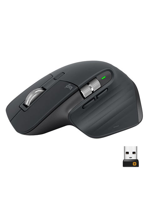 600.0 mAh MX Master 3 Advanced Wireless Mouse Graphite
