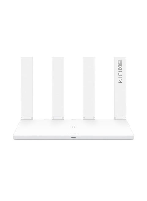 راوتر WS7100 واي فاي Ax3 ثنائي النواة باللون الأبيض أبيض