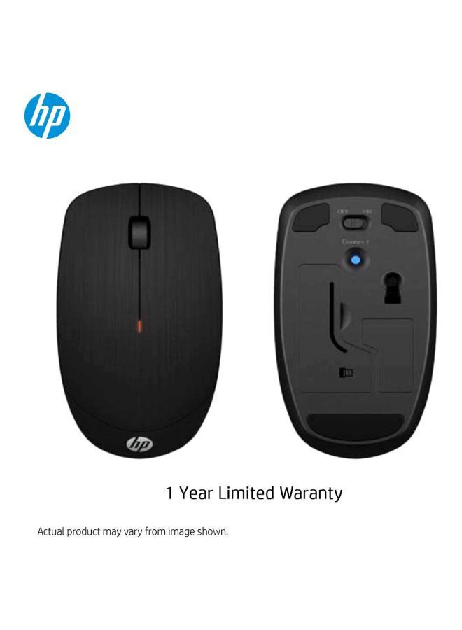 HP - Wireless Mouse X200 Black/Silver - Image 1