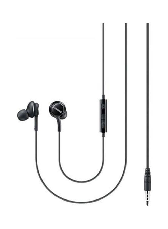 Samsung Samsung Eo-Ia500 In Ear Wired Earphone for s10 plus  With Microphone - Black 
