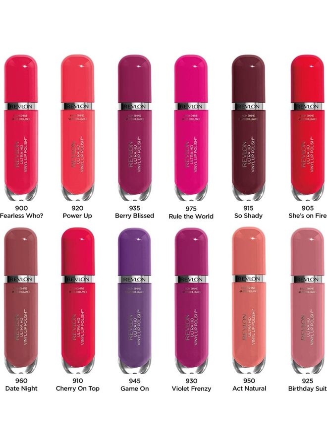 Revlon Ultra HD Vinyl Lip Lacquer 950 Act Natural - Image 4