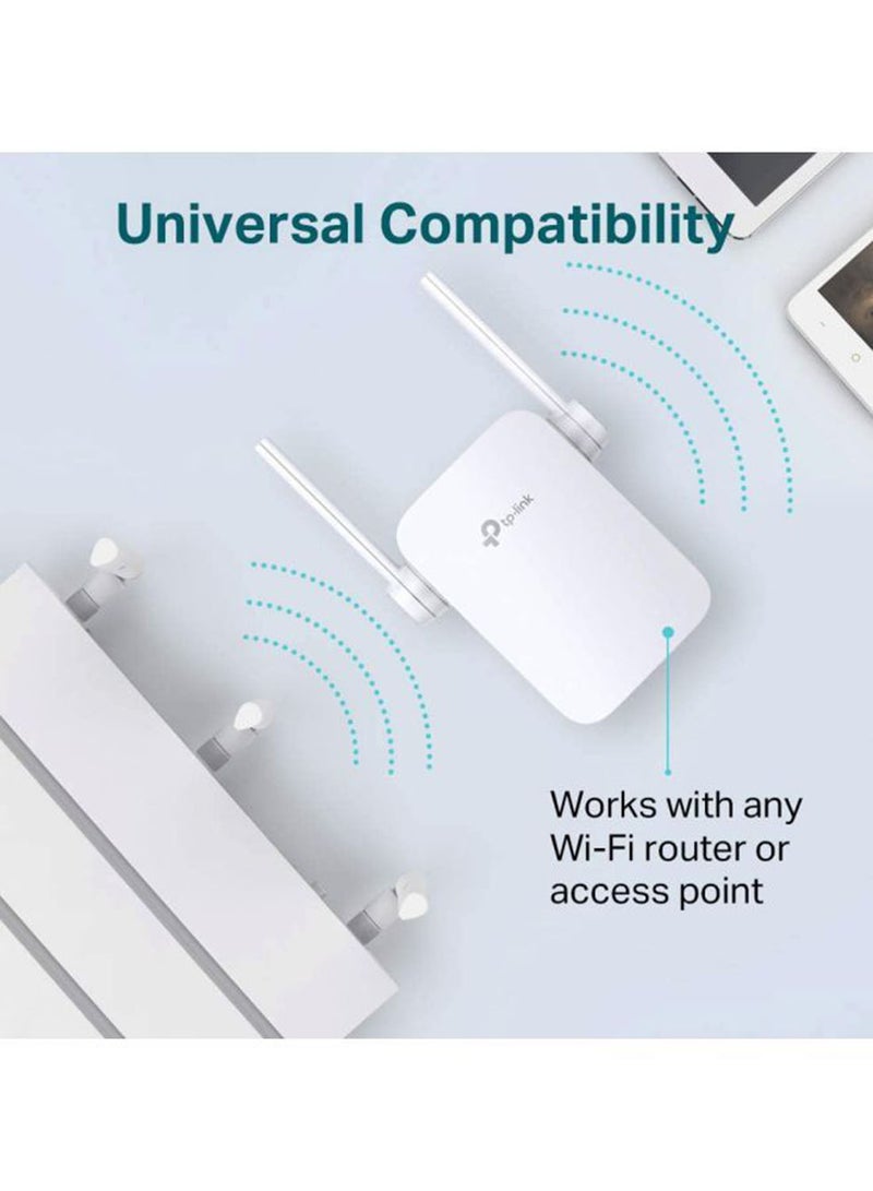 TP-LINK - TL-WA855RE Wall-Plug WiFi Range Extender, Booster, Access point (300Mbps N) White - Image 1