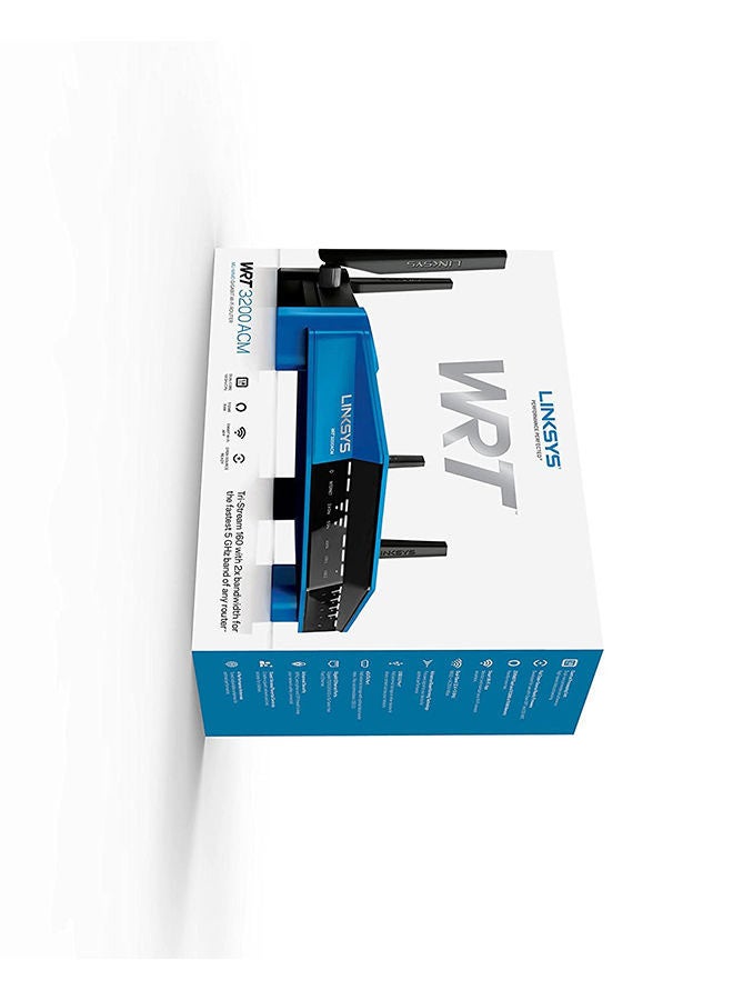 LINKSYS - WRT3200 AC3200 MU-MIMO Dual-Band Gigabit Router Blue - Image 1