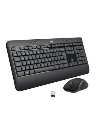 MK540 Wireless Keyboard and Mouse Combo for Windows, 2.4 GHz Wireless with Unifying USB-Receiver, Wireless Mouse, Multimedia Hot Keys, 3-Year Battery Life, PC/Laptop Black - v1668790179/N16322362A_1