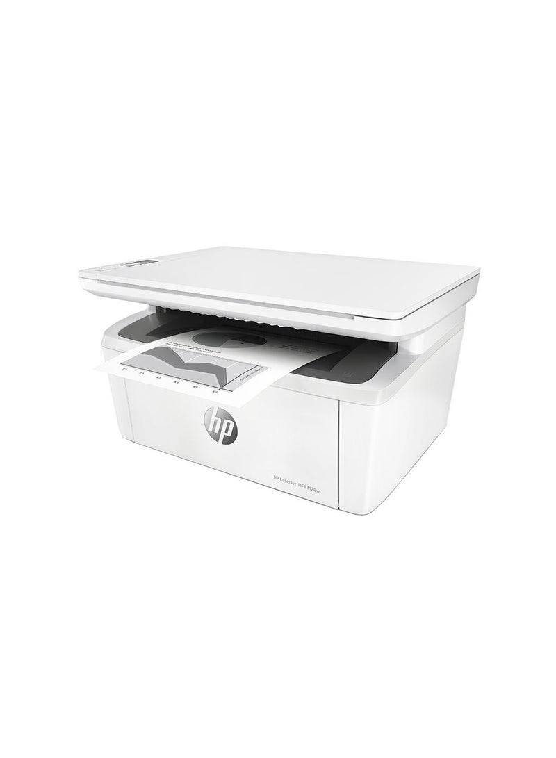 HP - Laserjet Pro MFP M28w Printer White - Image 1