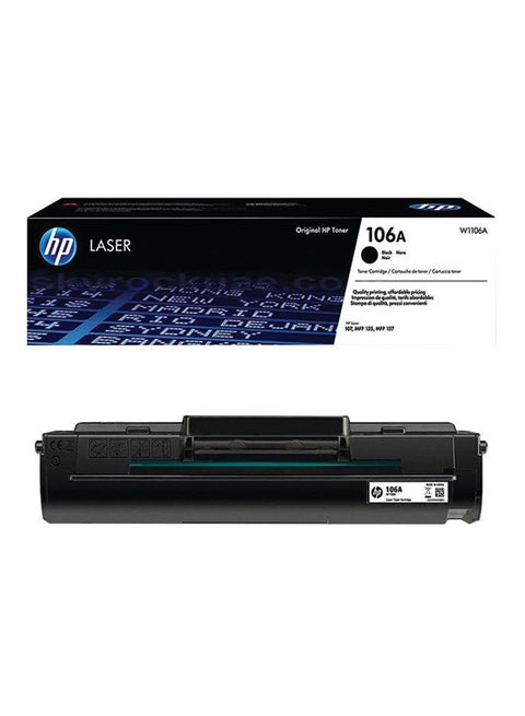 Original Laser Toner Cartridge W1106A Black