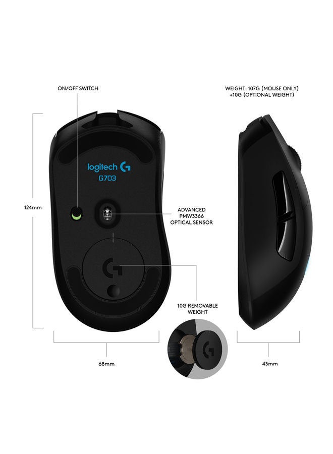 G703 Light Speed Wireless Gaming Mouse - v1668790201/N34041893A_6