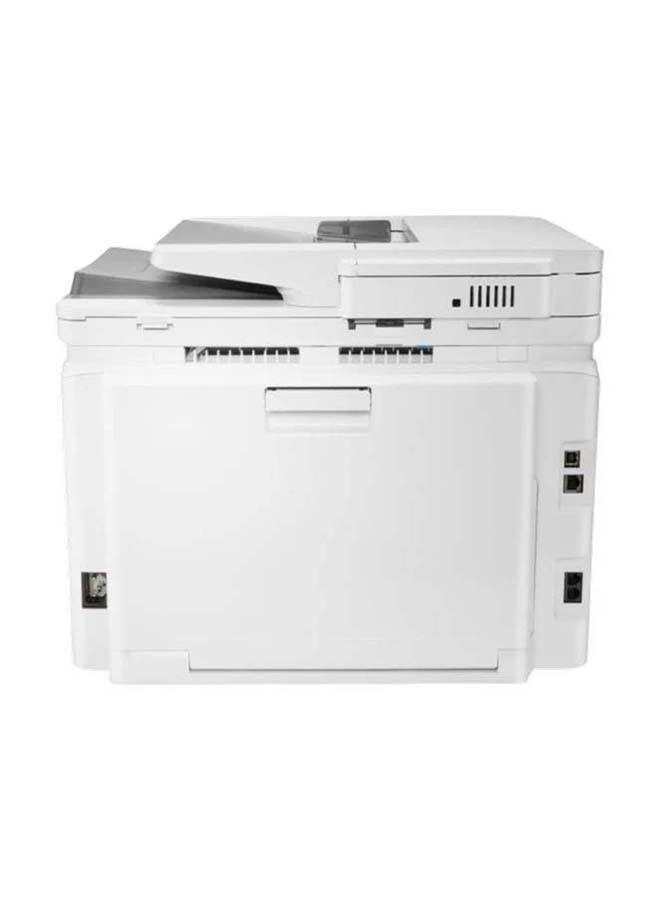 M283fdw Color LaserJet Pro Multi-Function Printer, Print, Copy, Scan, Fax, 22 ppm Print Speed, 600 x 600 dpi Resolution, 2.7" Color Touchscreen, 50-Page ADF for Scanning and Copying | 7KW75A White - v1668790207/N37596605A_2