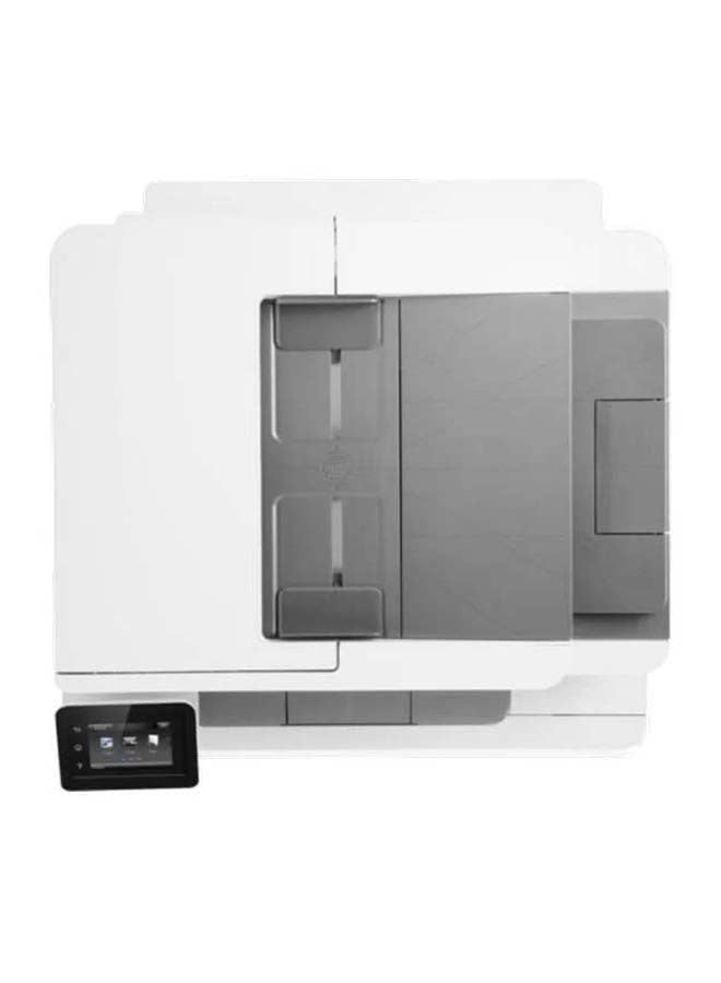 HP - M283fdw Color LaserJet Pro Multi-Function Printer, Print, Copy, Scan, Fax, 22 ppm Print Speed, 600 x 600 dpi Resolution, 2.7" Color Touchscreen, 50-Page ADF for Scanning and Copying | 7KW75A White - Image 1
