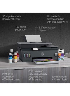 Smart Tank 530 Wireless All In One Printer, Print, Scan, Copy, Print up to 18000 black or 8000 color pages - Gray [4SB24A] Black/Grey - v1668790209/N37605279A_6