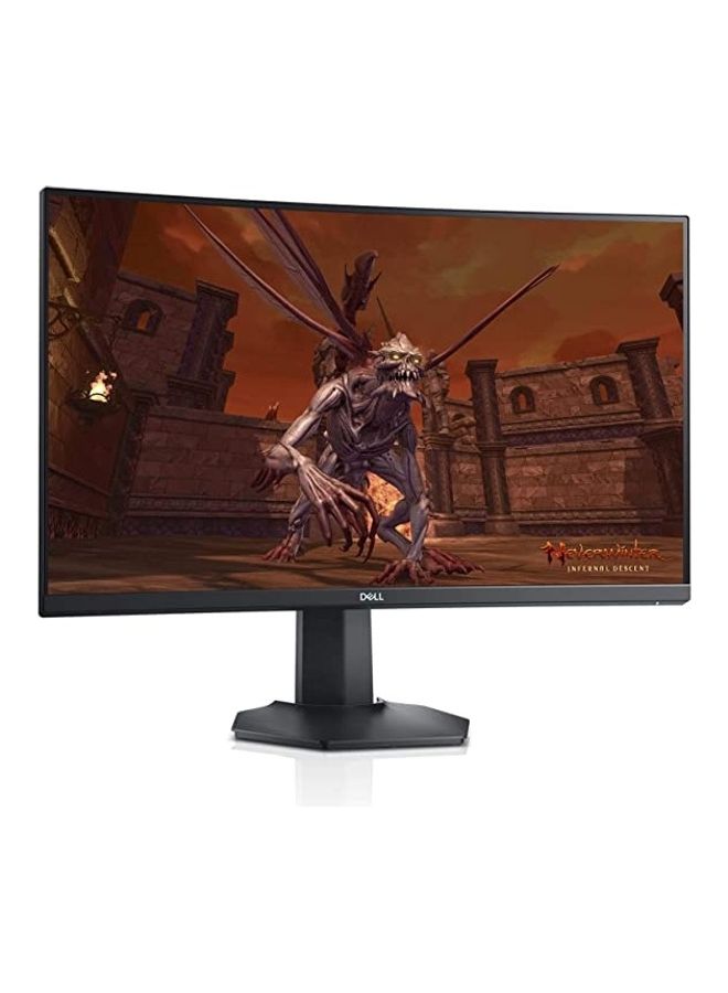 ديل - شاشة الألعاب المنحنية Dell S2721HGF مقاس 27 بوصة بدقة Full HD (1920x1080) 1500R، 144 هرتز، VA، 4 مللي ثانية، AMD FreeSync Premium، متوافق مع NVIDIA G-SYNC، منفذ DisplayPort، 2x HDMI - Image 1