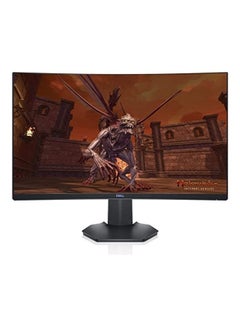 شاشة الألعاب المنحنية Dell S2721HGF مقاس 27 بوصة بدقة Full HD (1920x1080) 1500R، 144 هرتز، VA، 4 مللي ثانية، AMD FreeSync Premium، متوافق مع NVIDIA G-SYNC، منفذ DisplayPort، 2x HDMI