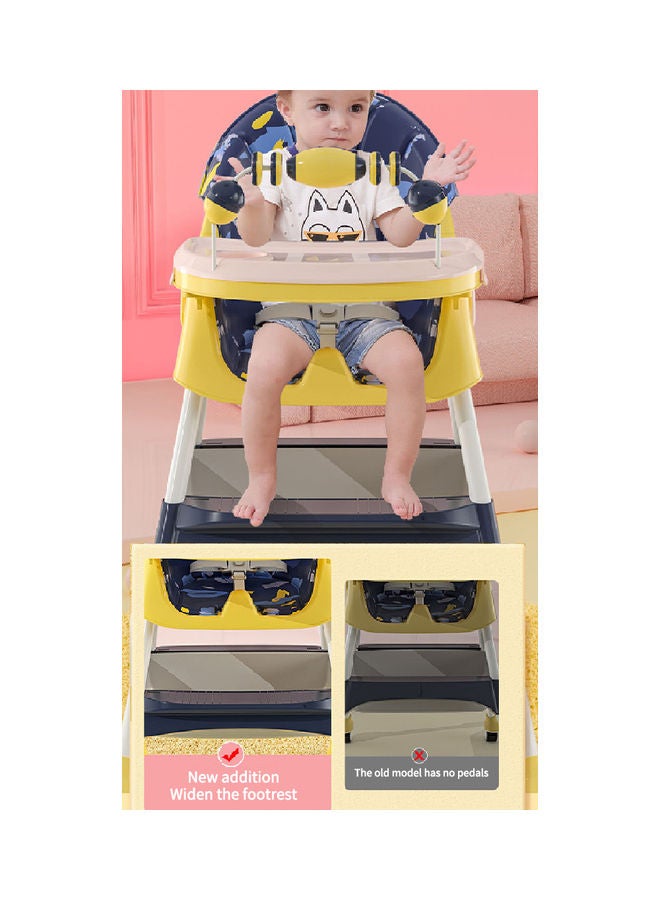 Kidle Easy To Clean Multi Functional Folding Portable Cartoon Baby Dining Chair  - Image 3