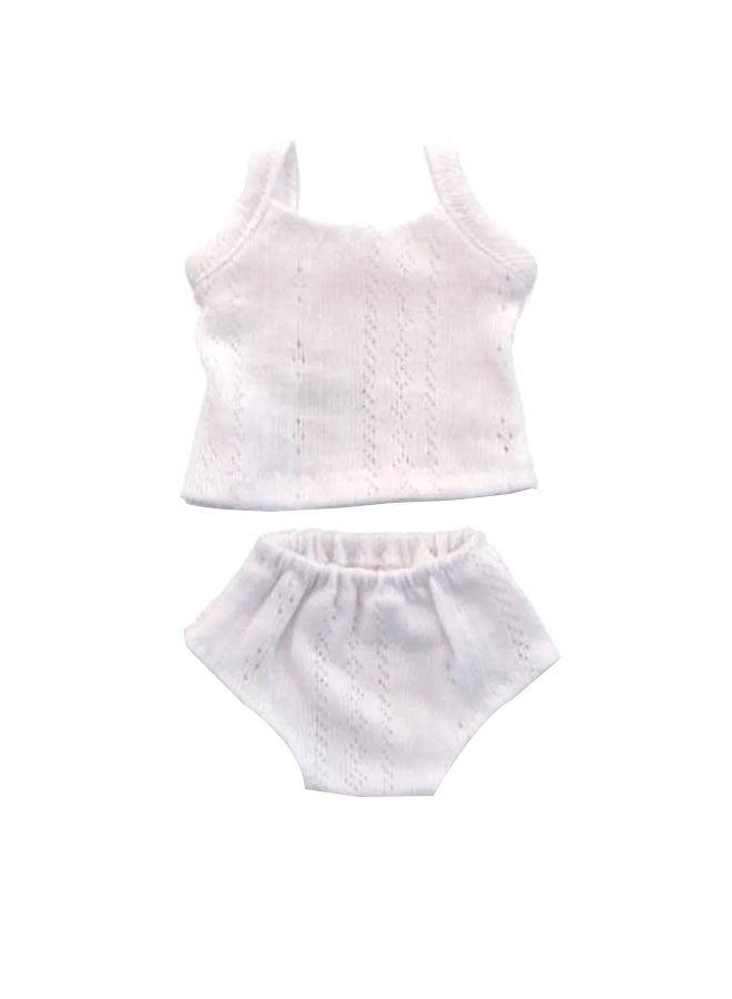miniLAnD Underpants And Sleeveless T-Shirt For Baby Doll 12.63inch 