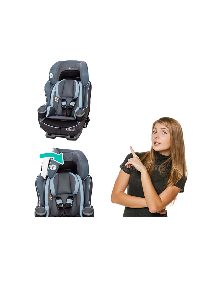 babytrend - Series Premiere Plus Group 0+ Months Car Seat, Starlight Blue/Grey - CV88B52D - Image 1