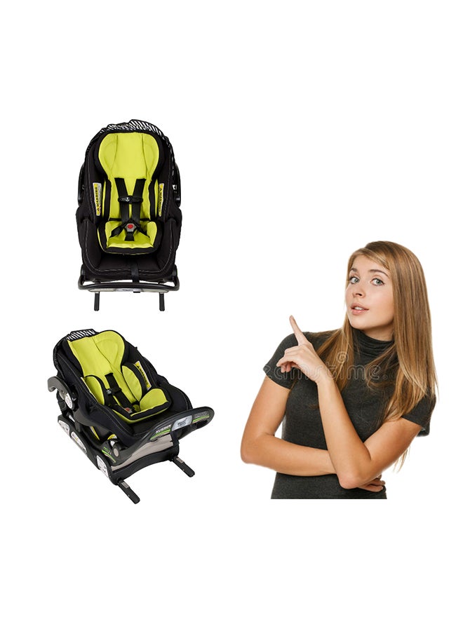 babytrend - Infant Car Seat - Black/Green - Image 1