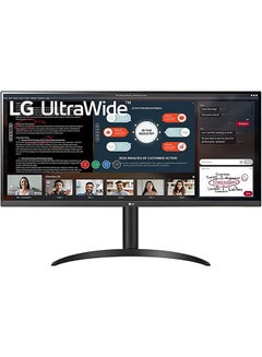 34 inch UltraWide Monitor , IPS Monitor, 60 Hz, 5 ms, 21:9, 2560X1080 px, AMD FreeSync, 3-side Virtually Borderless Design 34WP550-B Black