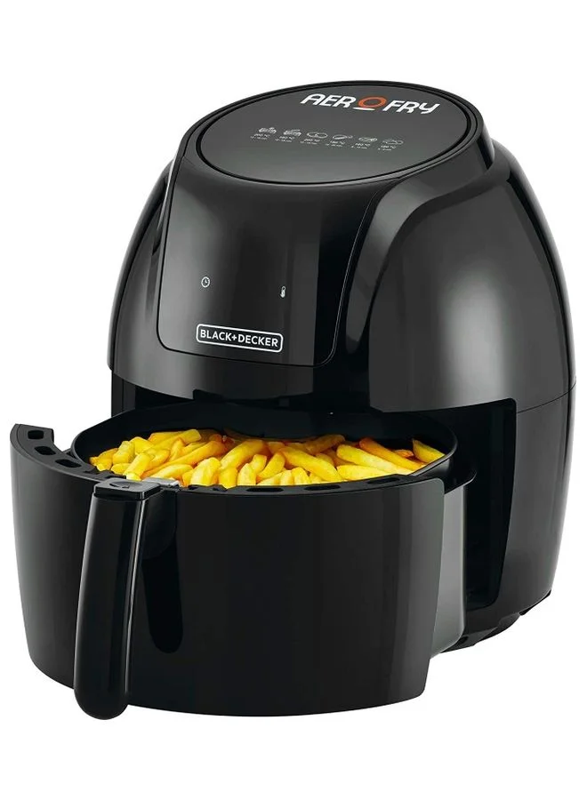BLACK+DECKER 5.6L/1.5Kg XL Digital Air Fryer For Frying, Grilling, Broiling, Roasting, and Baking 5.6 L 1800 W ‎AF625-B5 Black