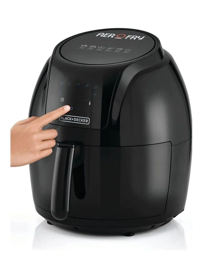 BLACK+DECKER 5.6L/1.5Kg XL Digital Air Fryer For Frying, Grilling, Broiling, Roasting, and Baking 5.6 L 1800 W ‎AF625-B5 Black