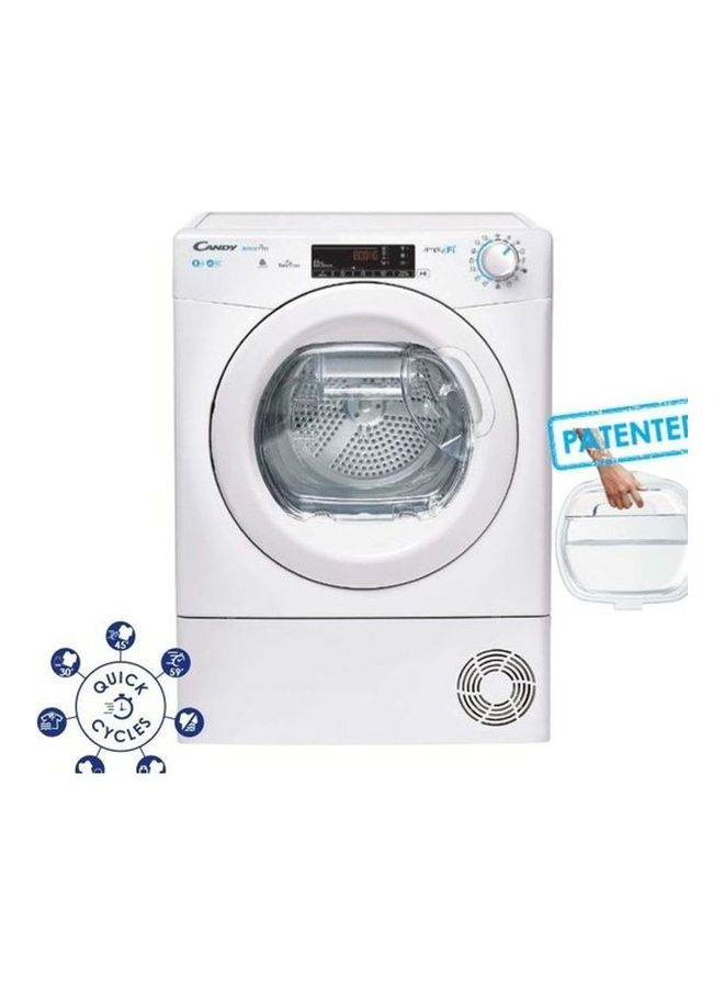 مجفف تحميل أمامي، مكثف