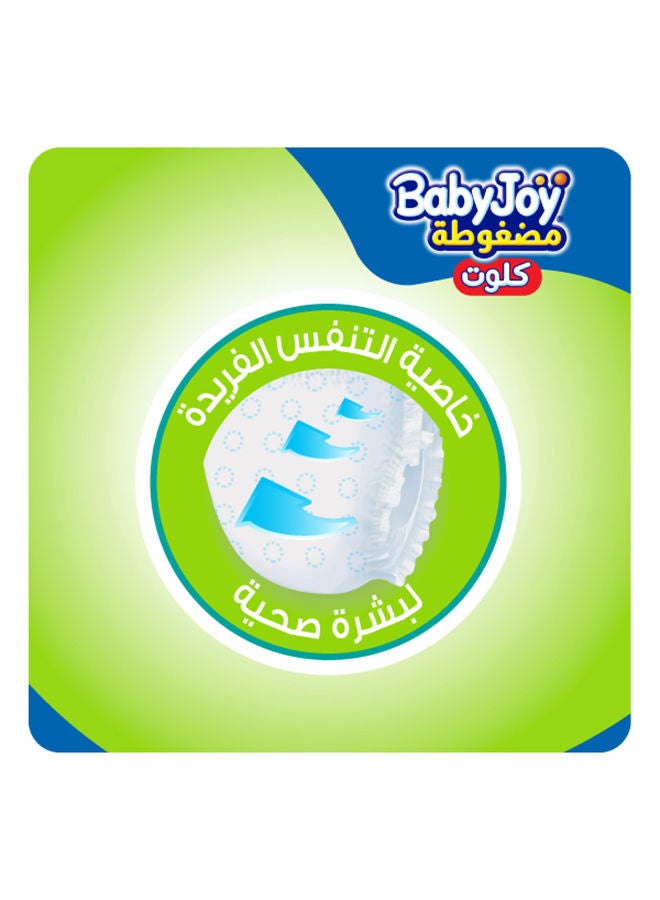 BabyJoy - Compressed Culotte Pants Diaper, Size 6, Junior XXL, 16-23 Kg, Mega Box, 120 Diapers - Image 1