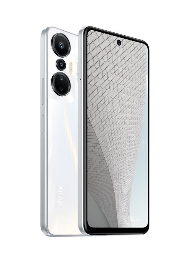 Infinix - Hot 20S Dual SIM Light-Rider White 8GB 128GB 4G - KSA Version - Image 1