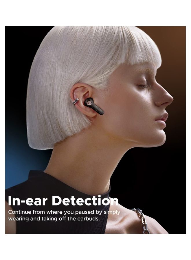 SoundPEATS - Air3 Deluxe HS Wireless Earbuds Black - Image 1