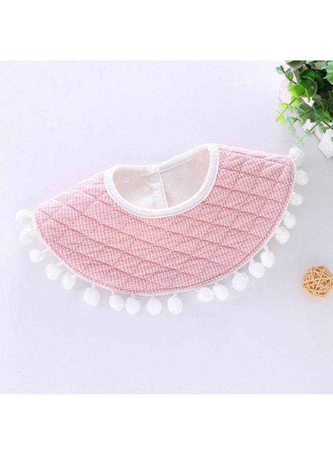 مريلة أطفال ناعمة ومريحة بتصميم خياطة كشكول دوارة من قطعة واحدة - Image 1