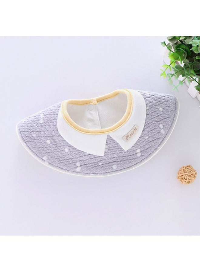 مريلة أطفال ناعمة ومريحة بتصميم خياطة كشكول دوارة من قطعة واحدة - Image 5