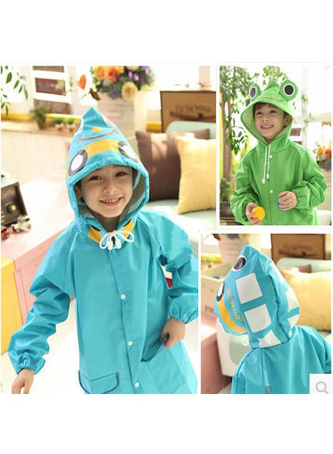 Kid's Cartoon Shaped Adorable Raincoat - Image 4