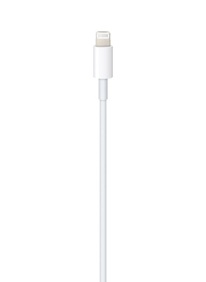 Apple - Usb-C To Lightning Data Cable White - Image 1