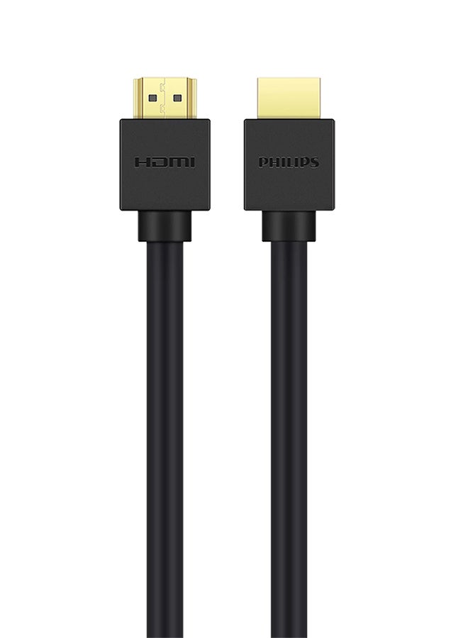فيليبس كابل HDMI فائق السرعة بجودة 8K وتردد 60 هرتز أسود  - Image 1